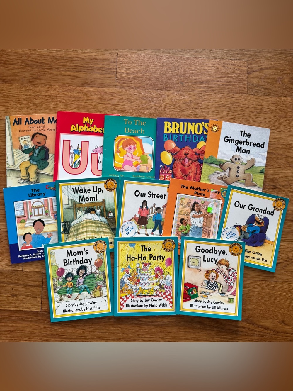 Vintage Sunshine Books & Early Reader Children’s Book Lot of 13 Learning Readers